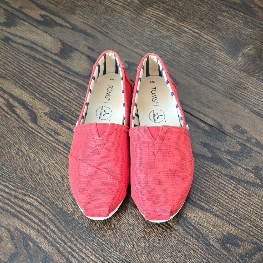 TOMS Women's Vibrant Burnt Orange Espadrilles